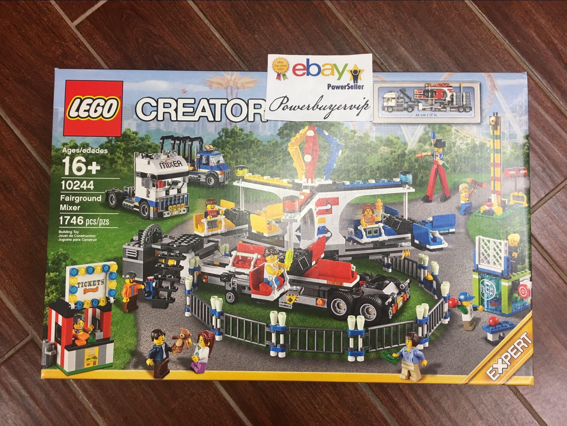 NEW LEGO Creator Expert 10244 Fairground Mixer Building Toys No Sales Tax